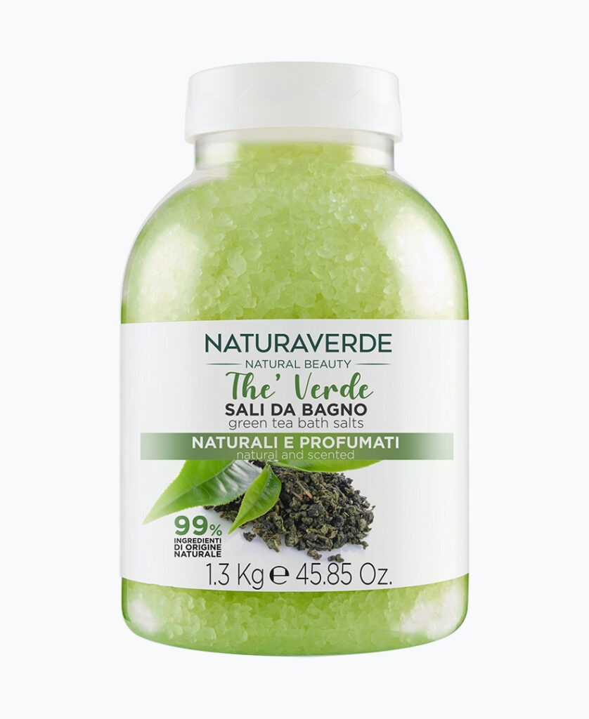 GREEN TEA BATH SALTS - NATURAVERDE