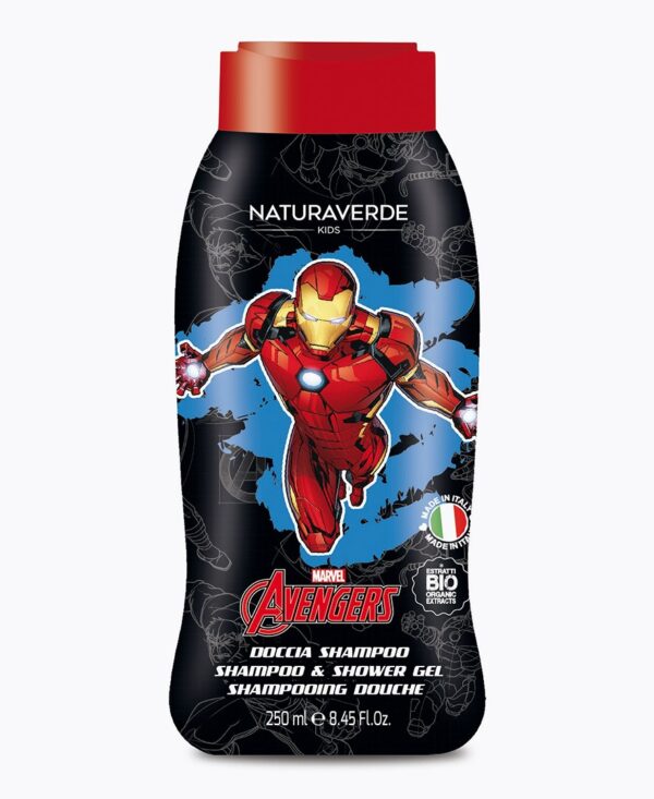 Naturaverde Kids Spider Man Shower Gel & Shampoo - Shampooing et