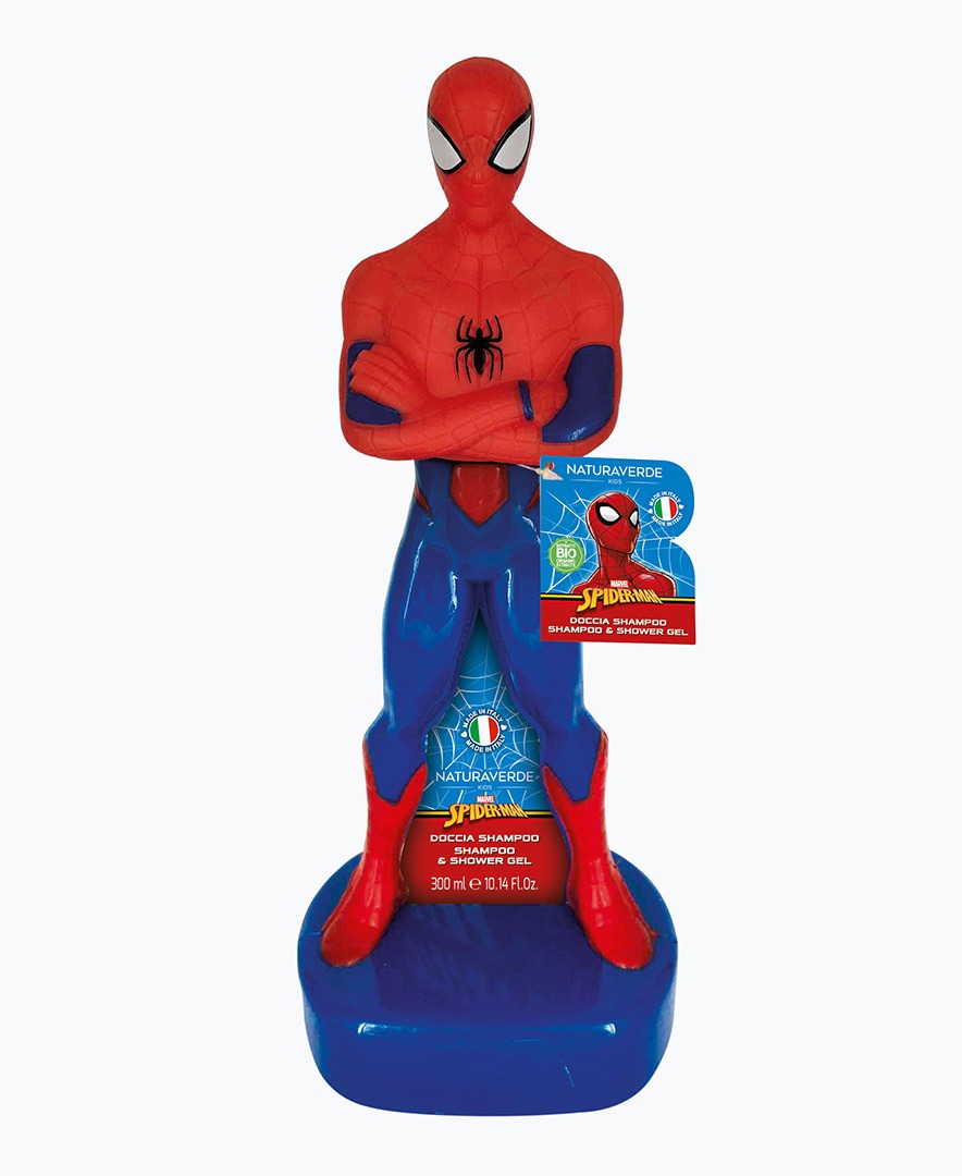 SPIDERMAN 3D SHOWER GEL - NATURAVERDE